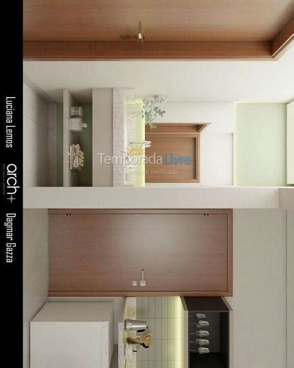 Apartamento para aluguel de temporada em Caldas Novas (Resort do Lago)