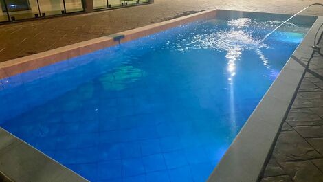 Iluminação led rgb piscina 