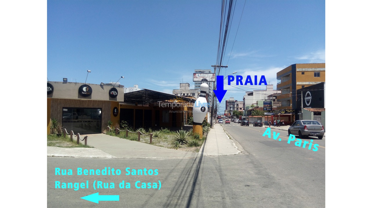 House for vacation rental in Guarapari (Praia do Morro)