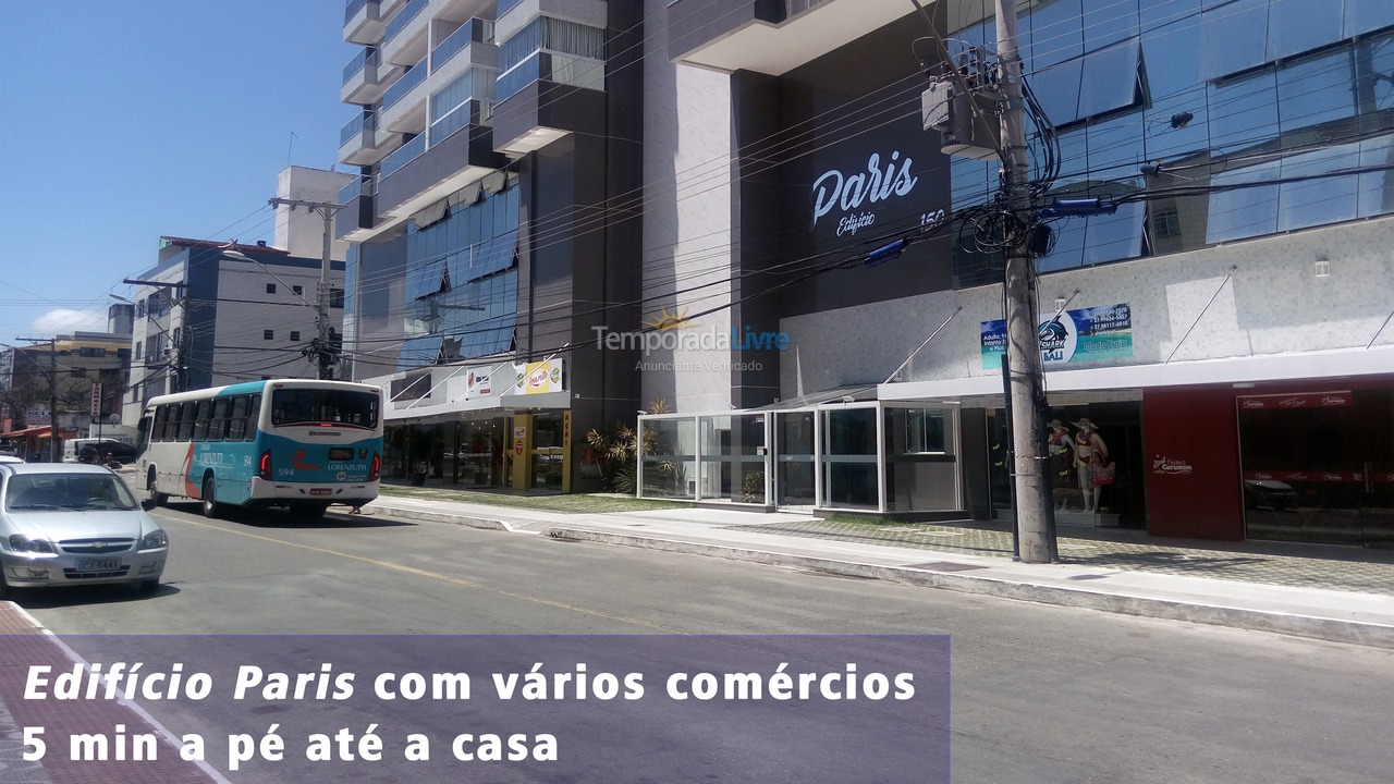 House for vacation rental in Guarapari (Praia do Morro)