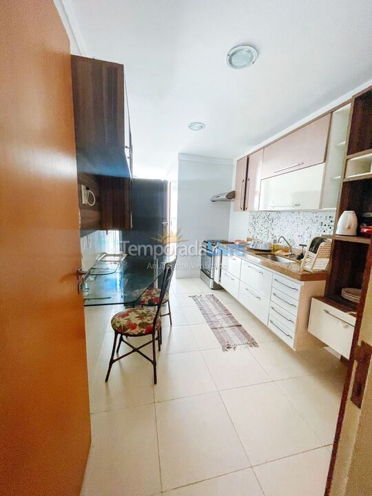 Apartment for vacation rental in Guarapari (Praia do Morro)