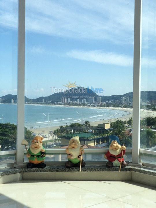 Apartment for vacation rental in Guarujá (Enseada)