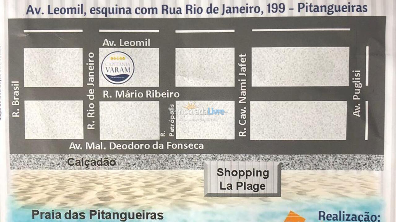Apartment for vacation rental in Guarujá (Pitangueiras)