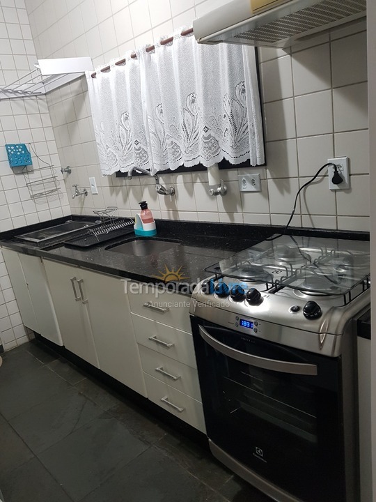 Apartment for vacation rental in Ubatuba (Praia das Toninhas)