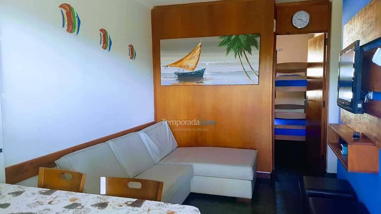 Apartment for vacation rental in Ubatuba (Praia das Toninhas)