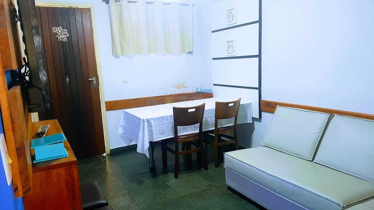 Apartment for vacation rental in Ubatuba (Praia das Toninhas)