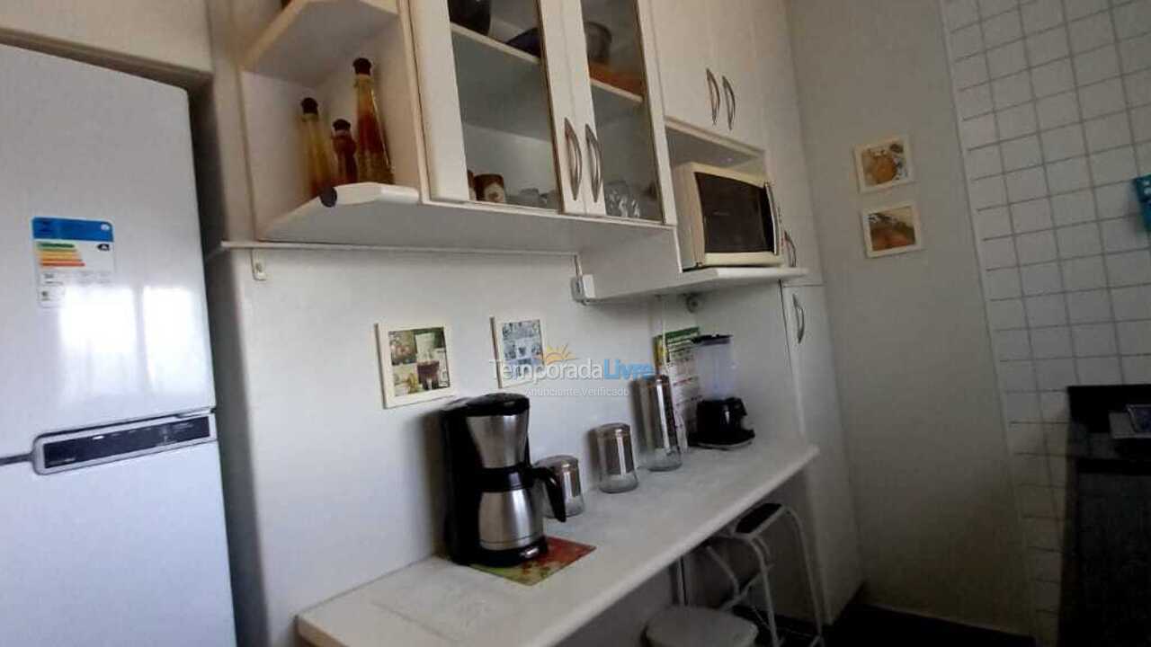 Apartment for vacation rental in Ubatuba (Praia das Toninhas)