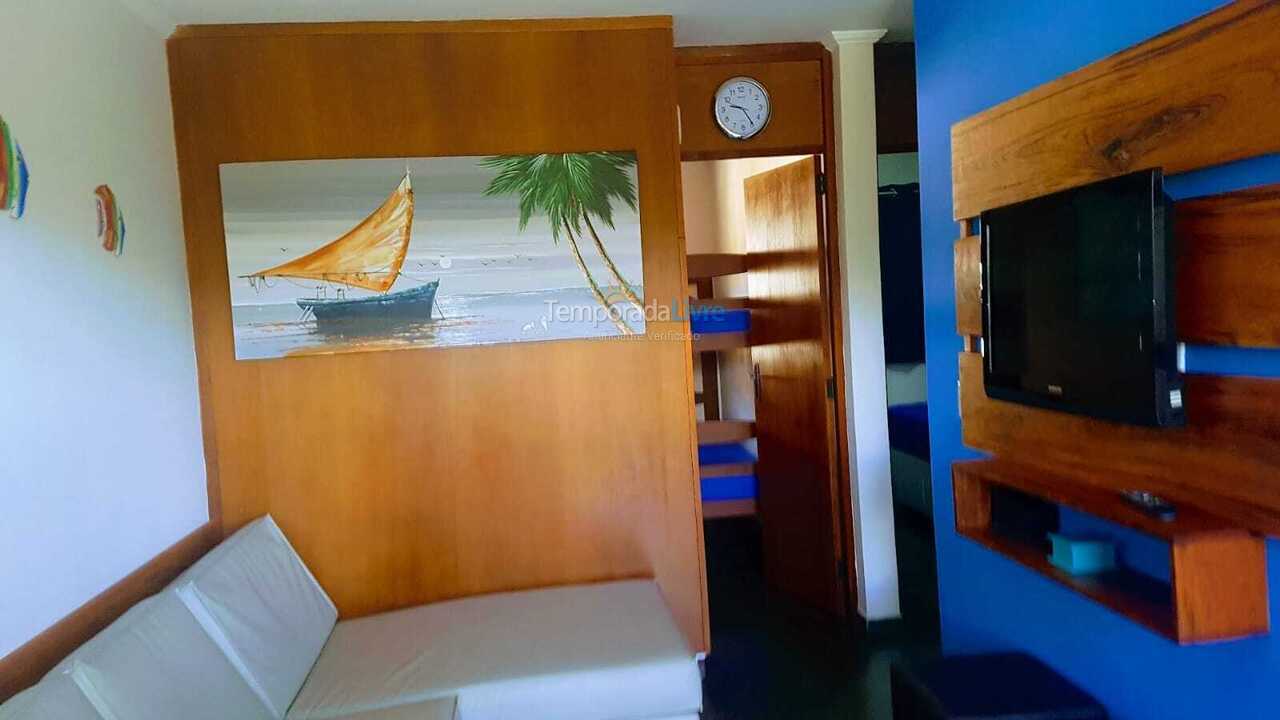 Apartment for vacation rental in Ubatuba (Praia das Toninhas)