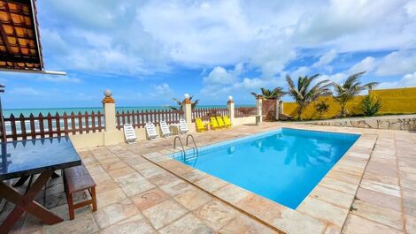 Rent great beach house, waterfront, on the beach of Uruaú