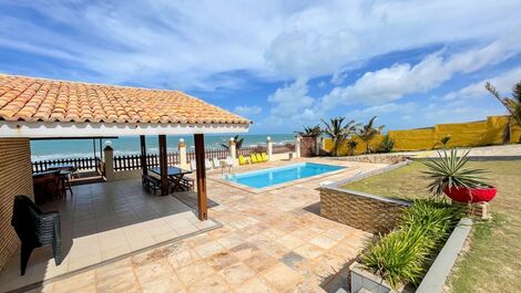 Rent great beach house, waterfront, on the beach of Uruaú