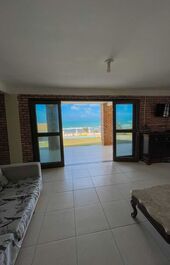 Rent great beach house, waterfront, on the beach of Uruaú