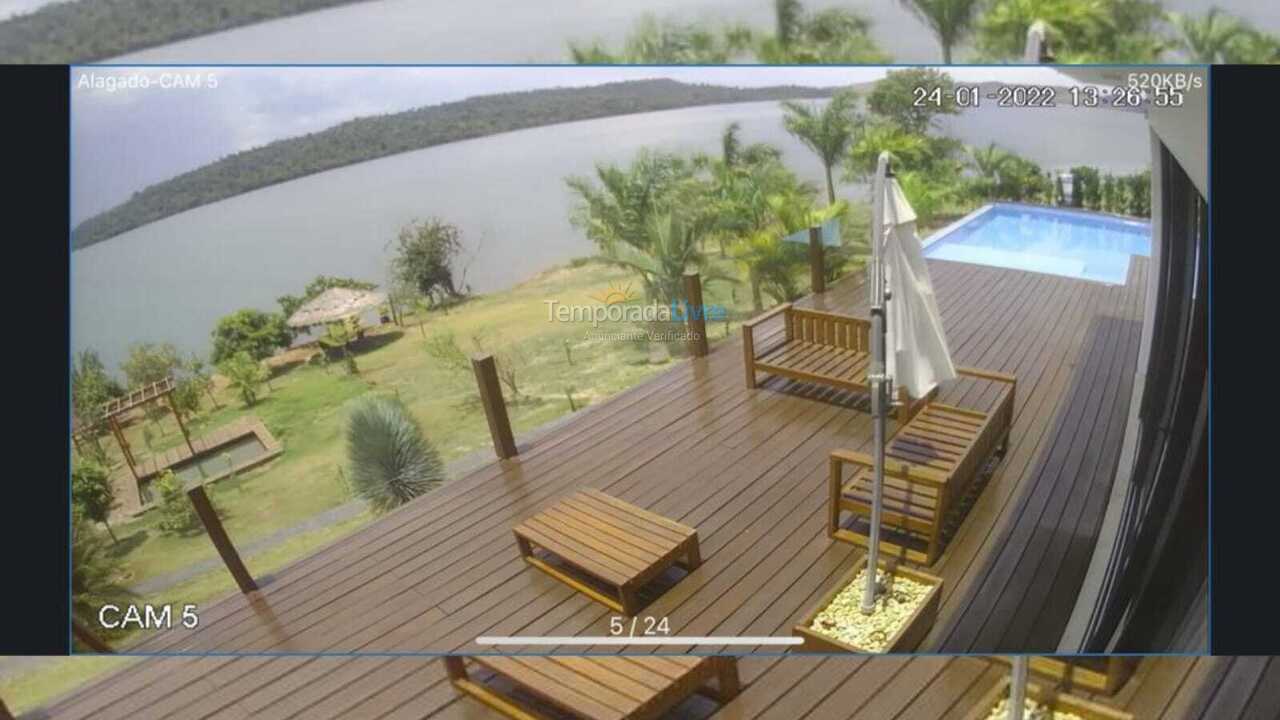 Casa para aluguel de temporada em São Jorge D'oeste (Residencial águas Claras)