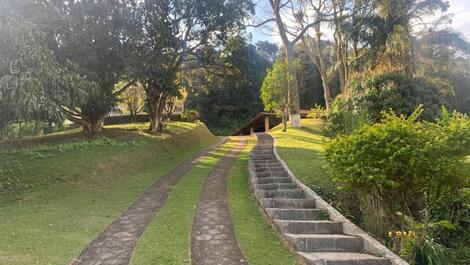 Subindo para a casa principal