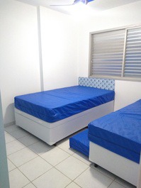 Apto Guarujá 20m from the sand with beach service