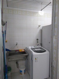 Apto Guarujá 20m from the sand with beach service