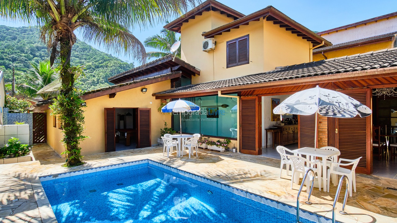 House for vacation rental in Ubatuba (Lagoinha)