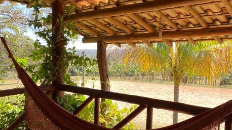 Holiday home with natural pool and waterfall