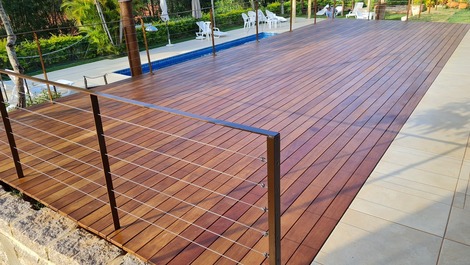 Deck de 40m2 recém-construído (i)