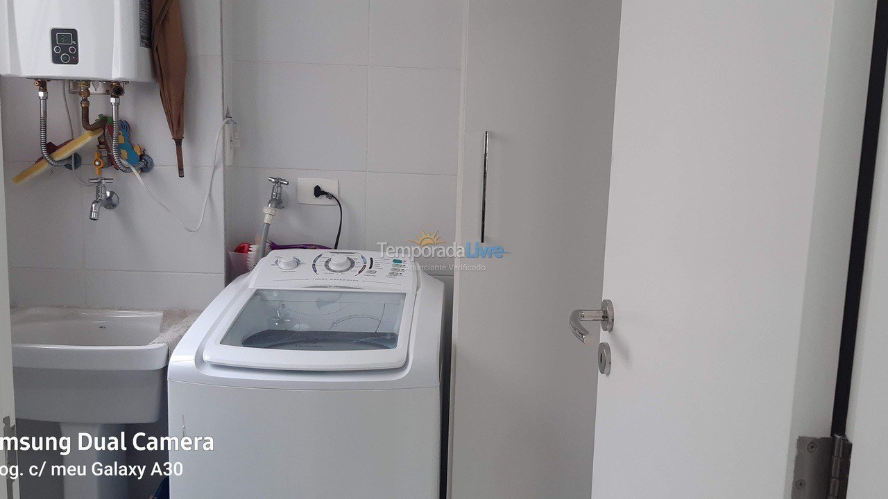 Apartamento para alquiler de vacaciones em Bertioga (Praia da Enseada)