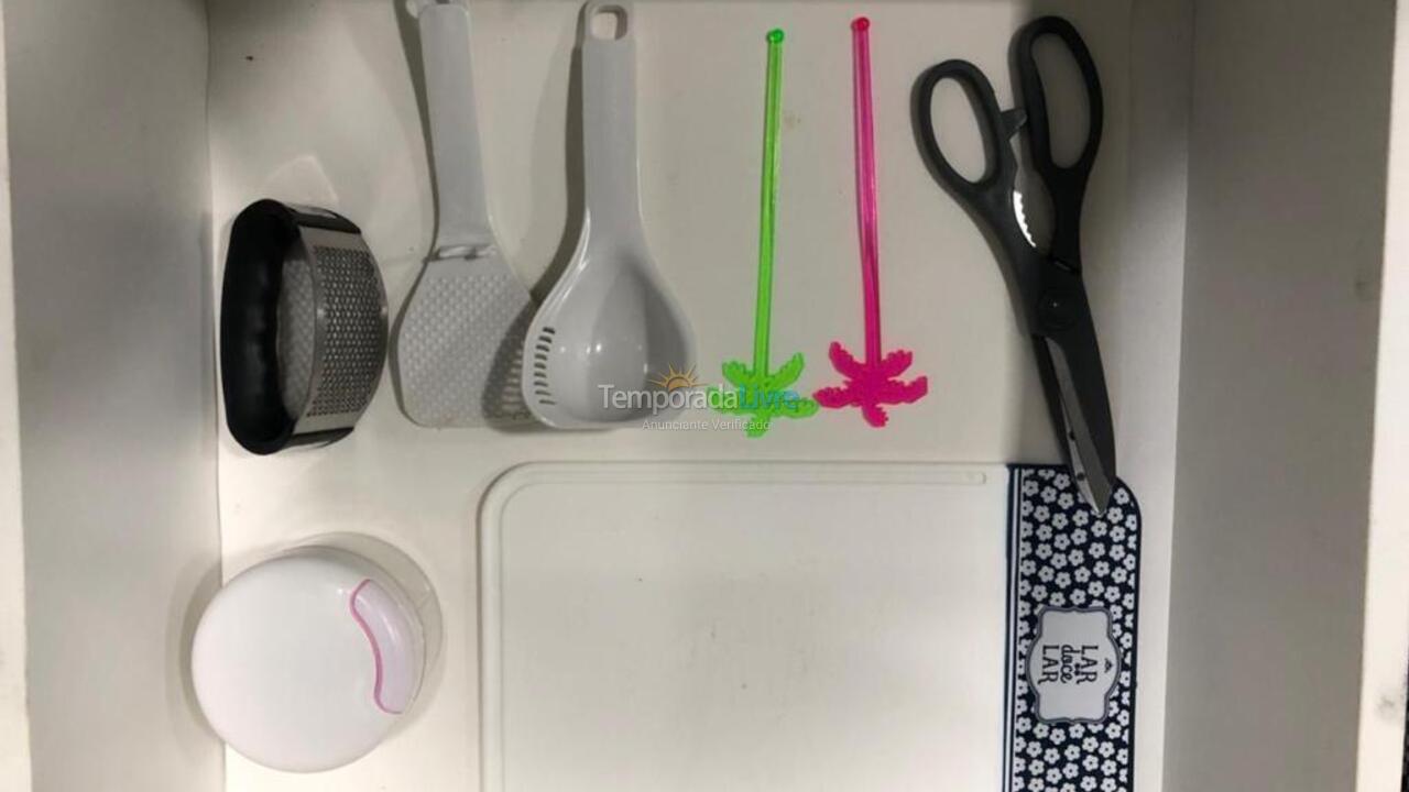 Apartment for vacation rental in Guarujá (Enseada)