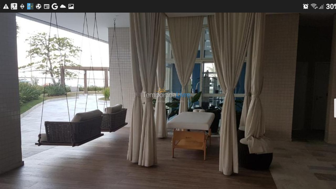 Apartamento para alquiler de vacaciones em Bertioga (Praia da Enseada)