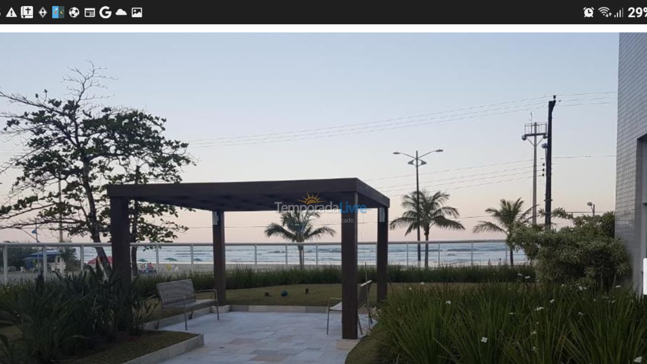 Apartamento para alquiler de vacaciones em Bertioga (Praia da Enseada)