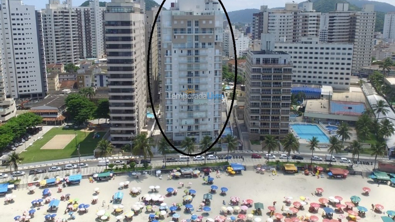 Apartamento para aluguel de temporada em Guarujá (Astúrias)