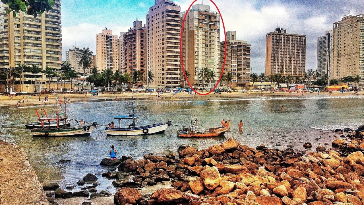 Apartamento para aluguel de temporada em Guarujá (Astúrias)