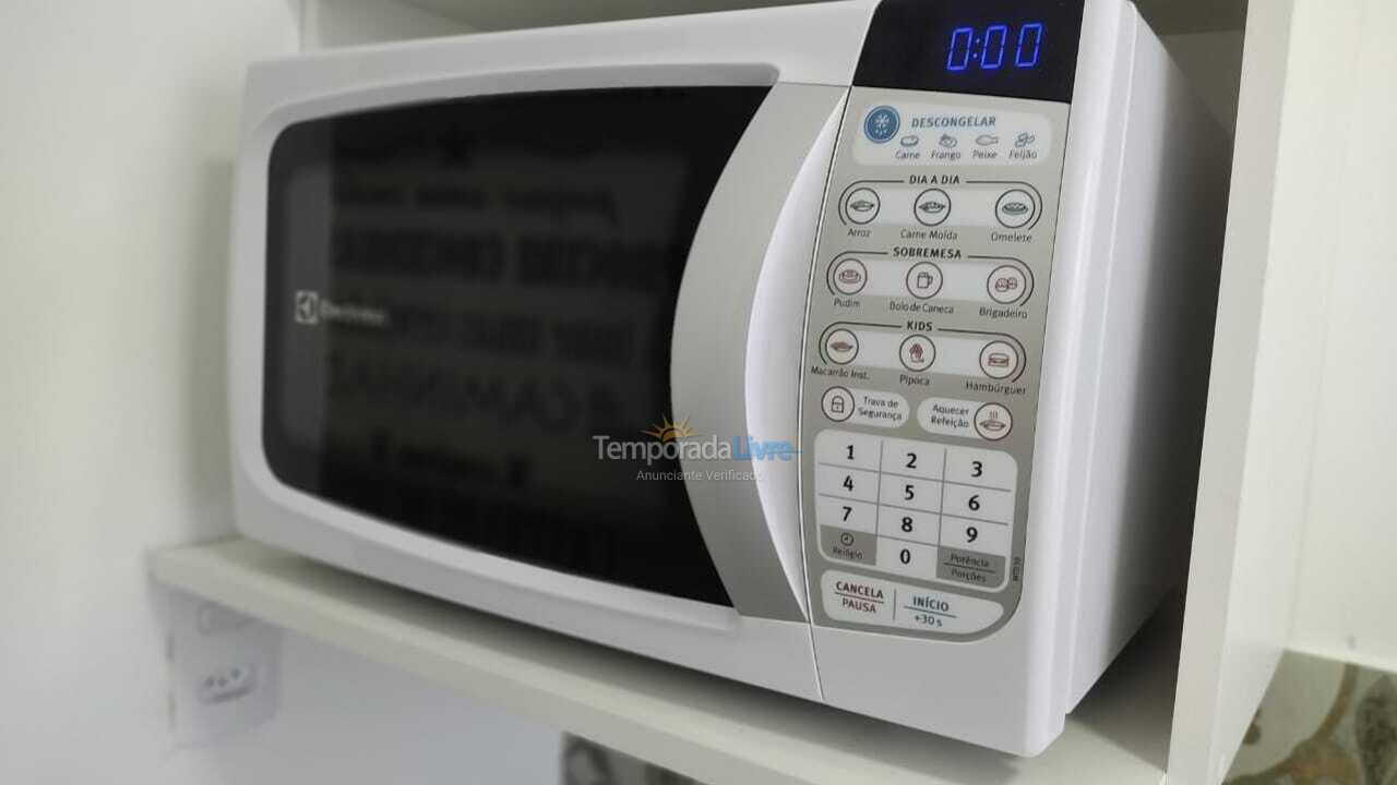 Apartment for vacation rental in São Vicente (Gonzaguinha)