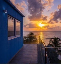 Nascer do sol na região