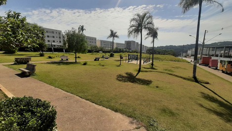 Praça maravilhosa próximo o apartamento