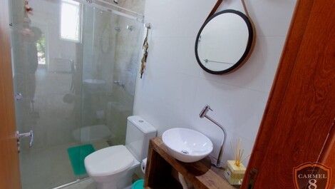 CASA CON PISCINA, 03 DORMITORIOS, PARA 08 PERSONAS A 200m DE PLAYA MARISCAL