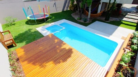 CASA CON PISCINA, 03 DORMITORIOS, PARA 08 PERSONAS A 200m DE PLAYA MARISCAL