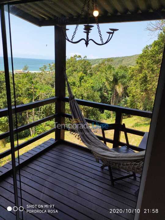 Casa para alquiler de vacaciones em Imbituba (Praia do Rosa)