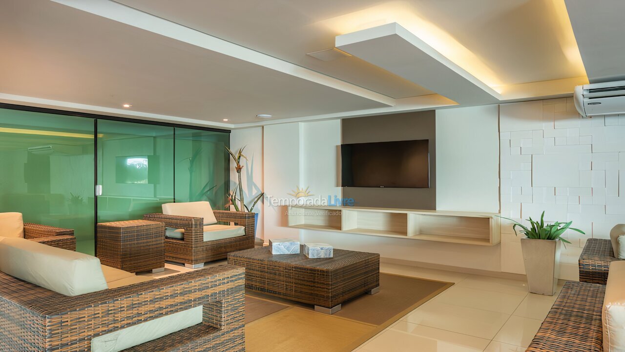 Apartamento para aluguel de temporada em Conde (Praia de Tabatinga)