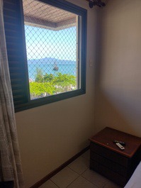Vista mar dormitório