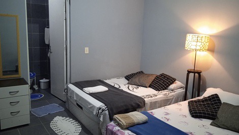 Bora lá hospedagem 02. Pé na areia