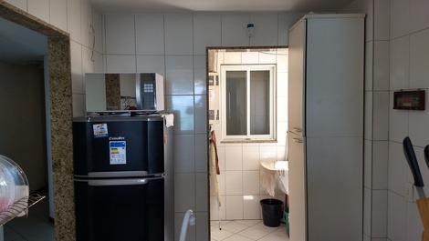 Ap de 3 quartos, 2 banheiros, vista total p/o mar, C/Wi-fi, C/Garagem