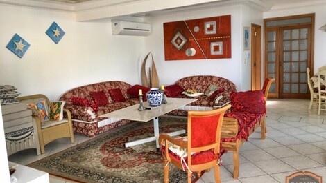 COBERTURA P/11 PESSOAS NA AV. DE BOMBAS, 50M DA PRAIA, VISTA MAR