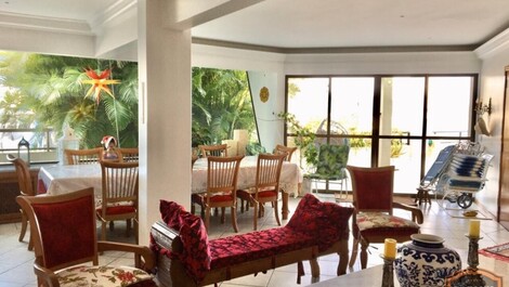 COBERTURA P/11 PESSOAS NA AV. DE BOMBAS, 50M DA PRAIA, VISTA MAR