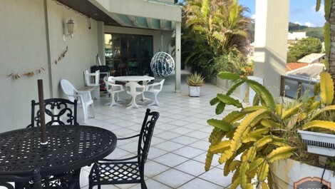 COBERTURA P/11 PESSOAS NA AV. DE BOMBAS, 50M DA PRAIA, VISTA MAR