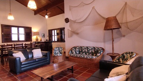 Sala de estar e jantar