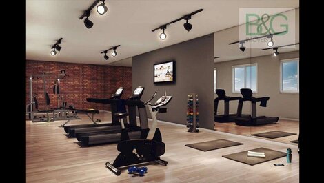 Estudio con piscina y gimnasio, a 200m del metro Brás