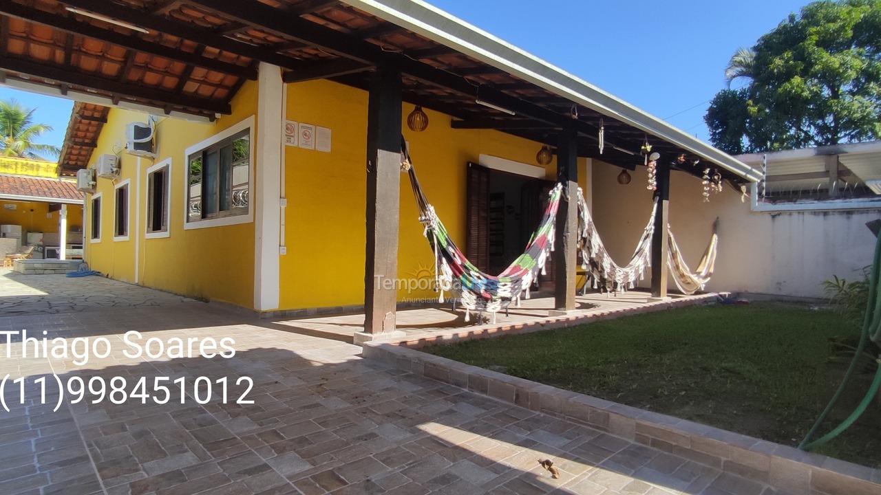 Casa para alquiler de vacaciones em Bertioga (Praia do Indaiá)