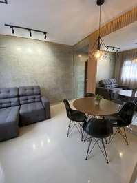 Apartamento mobiliado, completo, excelente localização!