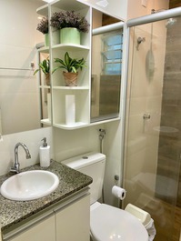 Apartamento mobiliado, completo, excelente localização!