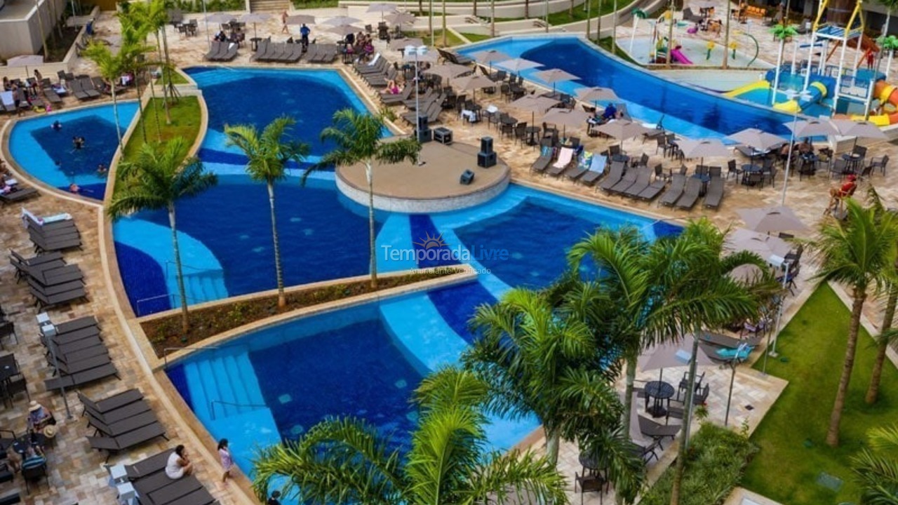 Apartamento para aluguel de temporada em Olímpia (Enjoy Solar das Aguas Resort)