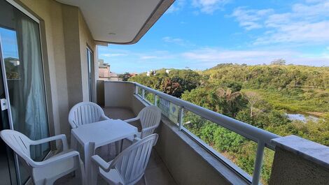 Apartamento a 250 metros da praia de bombas,ótimo preço