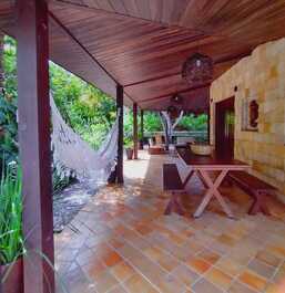 Varanda espaço refeições 