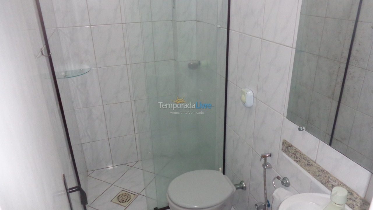 Apartment for vacation rental in Guarapari (Praia do Morro)